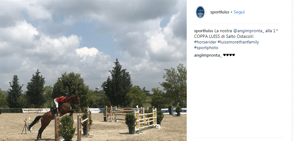 sport luiss sponsor equitazione - ivs italia - your best break - ivs caffè - ivs distributori automatici - ivs group