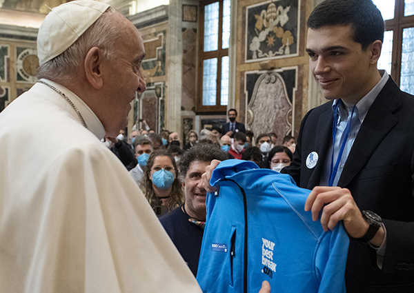 |incontro-papa francesco-colleghi Break Cotto