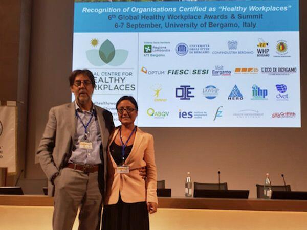 global healthy workplace award summit 2018 - ivs italia - your best break - ivs caffè - ivs distributori automatici - ivs group